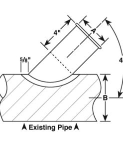 45 Swedge Line Art Ductwork HVAC