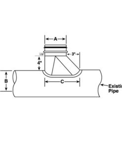 90 degree Shoe Tap Line-Art