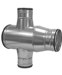 HVAC Conical Cross with Reducer