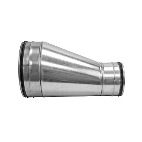 Heavy Duty Galvanized Duct Reducer 6"x8" Connector 