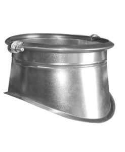 90 Degree Conical Swedge Saddle with E-Z Flange