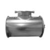 Ductwork 90 tee e-z flange