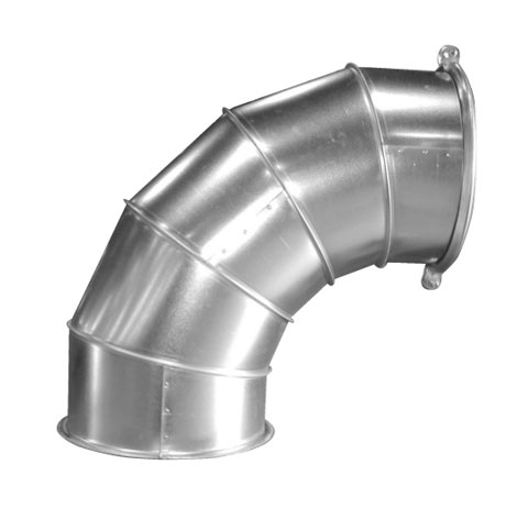 Spiral Pipe Standing Seam Elbow