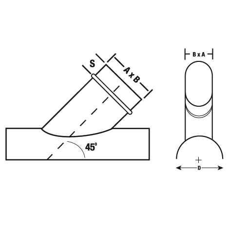 Lateral Saddle Tap Sheet Metal Connectors Inc 