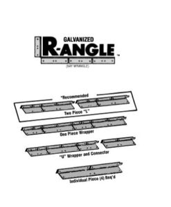 Galvanized R Angle