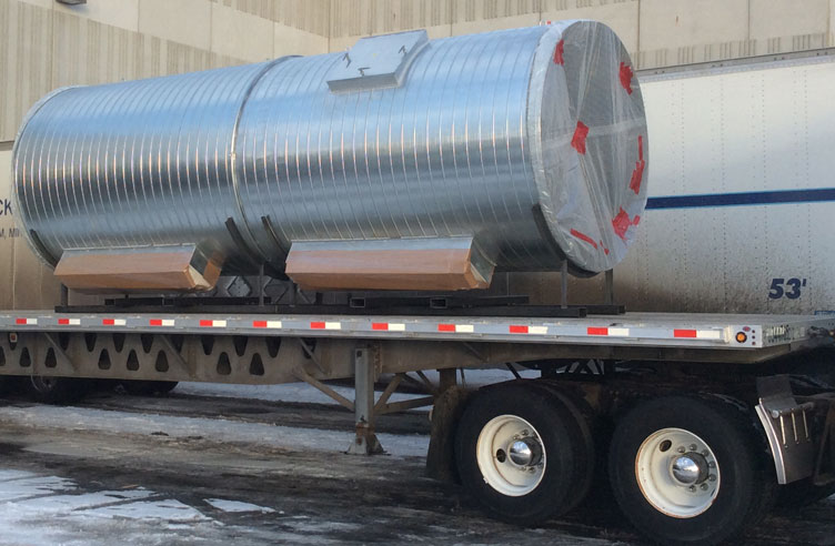 ductwork on truck