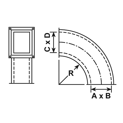  Radius Elbow Sheet Metal Connectors Inc 