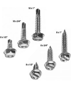 Zip and Tek Screws