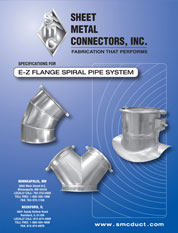 The E-Z Flange Spiral Pipe System